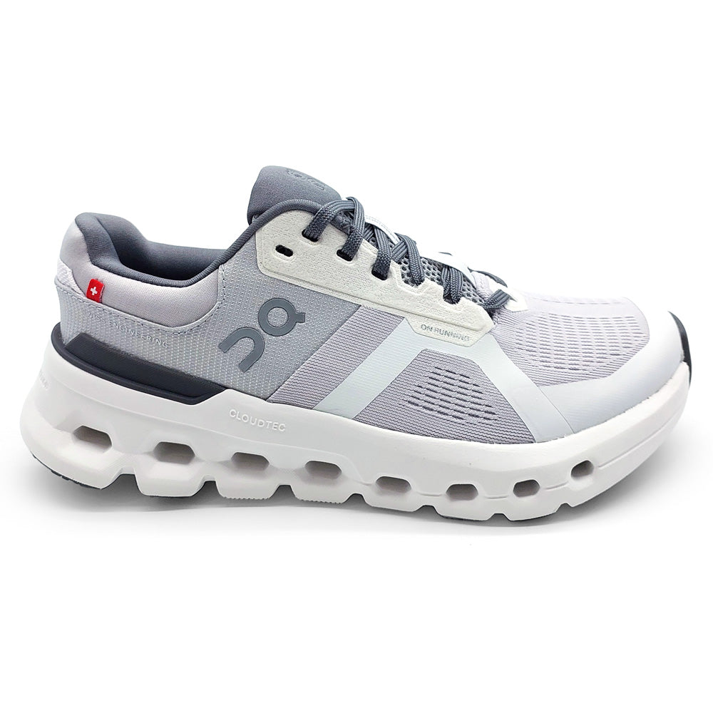 On Running Women's Cloudrunner 2 Frost/White  Natural Fit Footwear