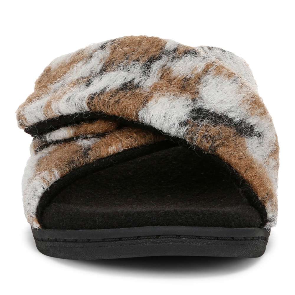 Relax II Slipper - Brown Multi