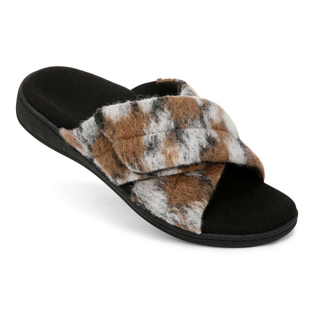 Relax II Slipper - Brown Multi