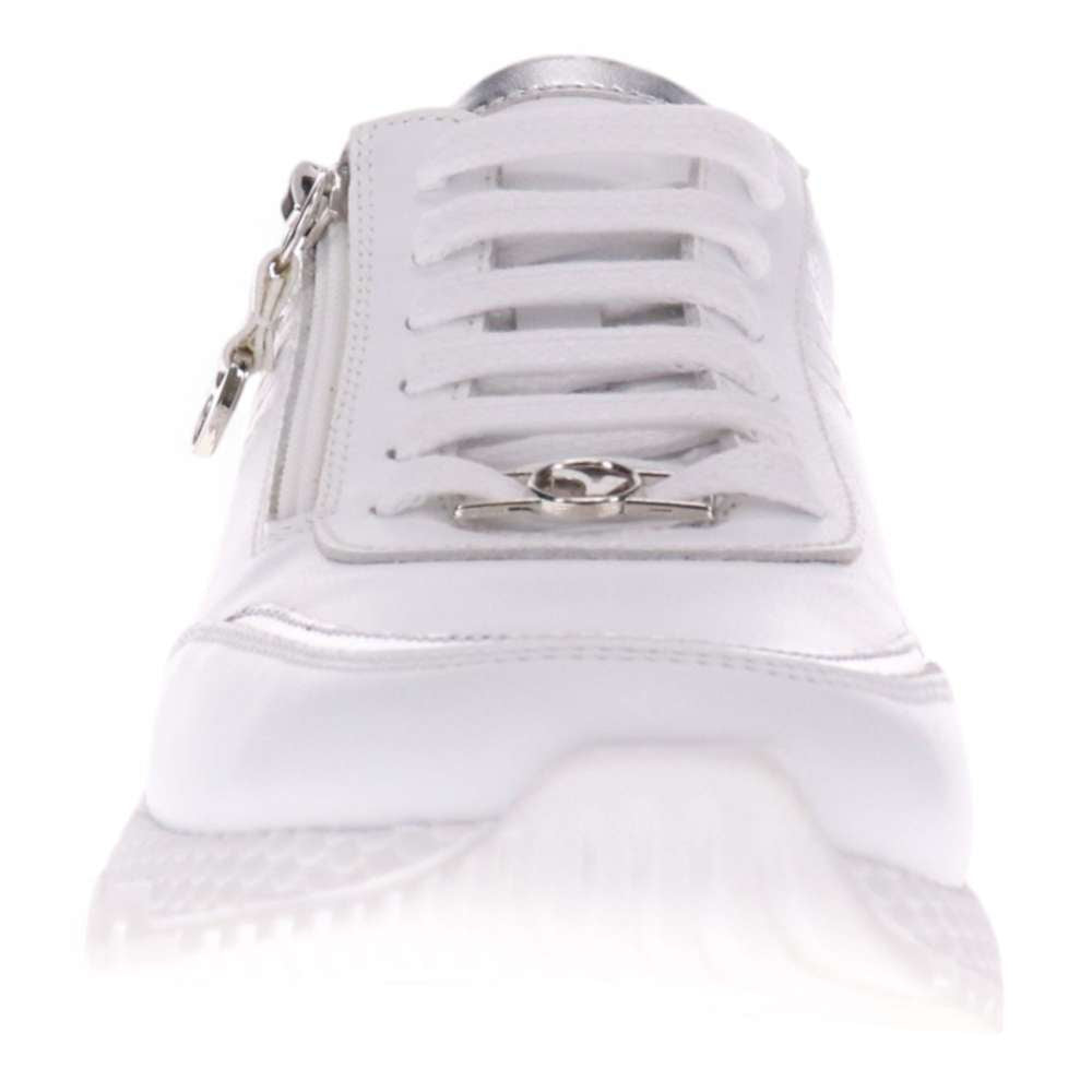 Sapporo Zip Casual Sneaker - White