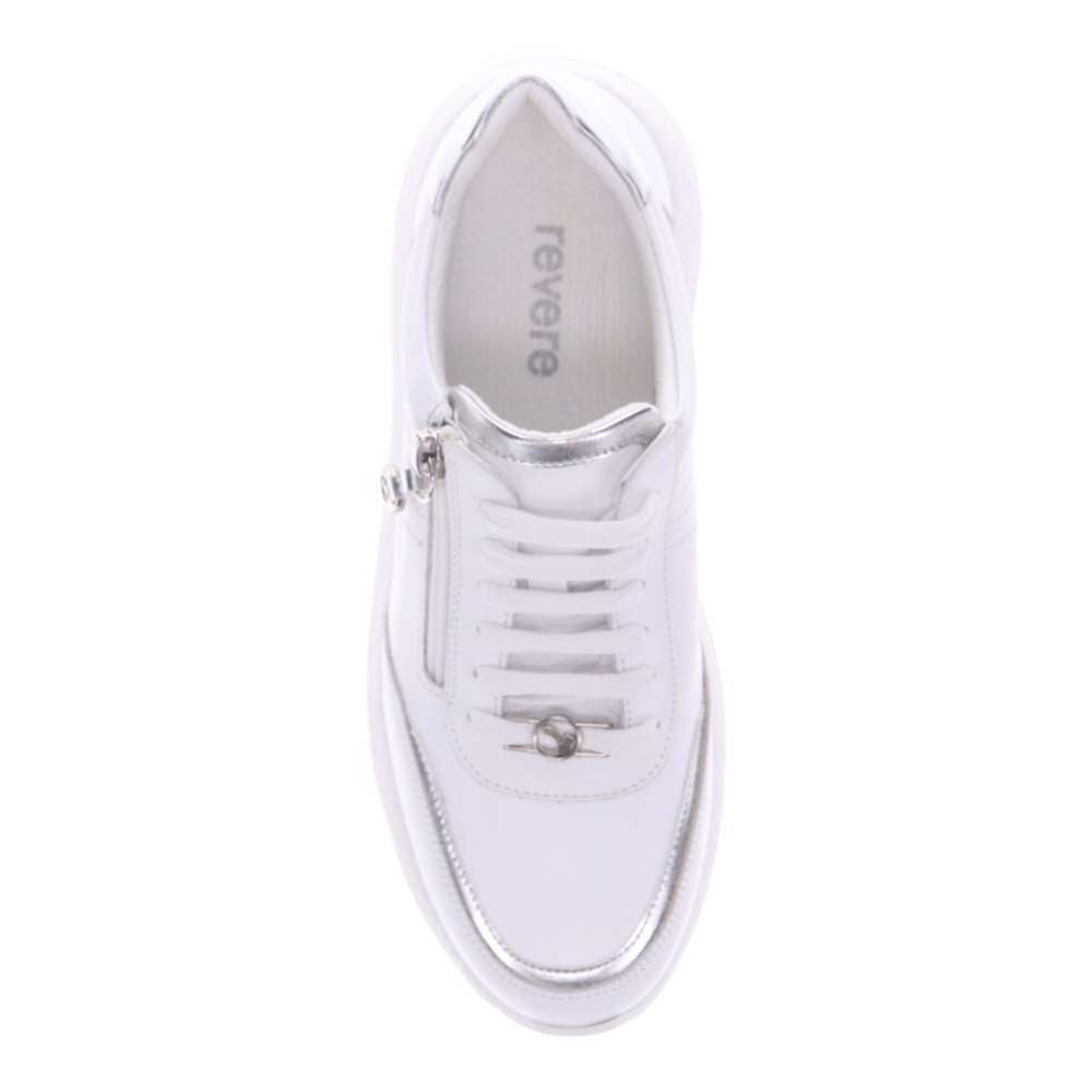 Sapporo Zip Casual Sneaker - White