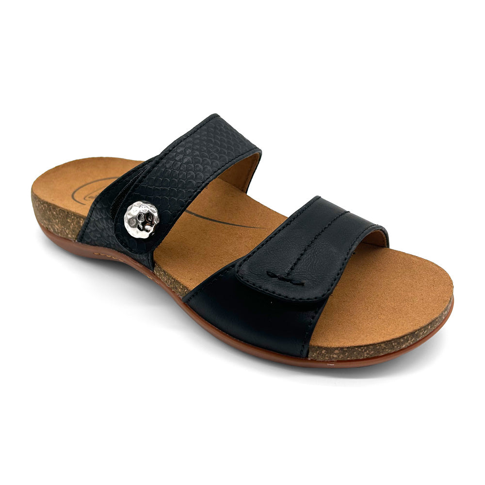 Scholl Orthaheel Women's Alisa Black Natural Fit Footwear