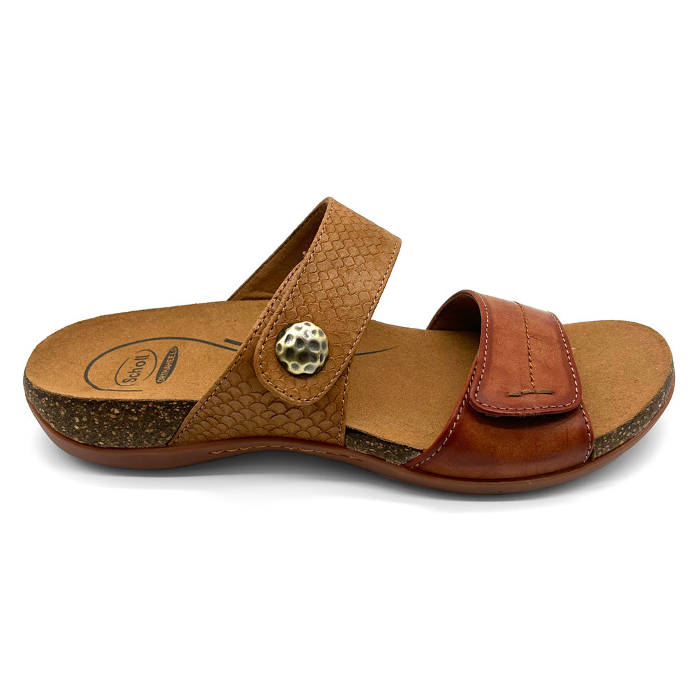 Scholl Orthaheel Women's Alisa Tan Natural Fit Footwear