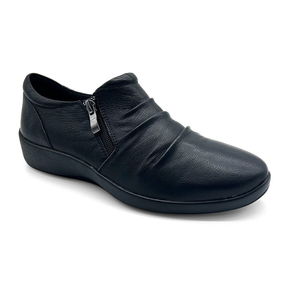 Scholl Orthaheel Women's Katina Black Natural Fit Footwear