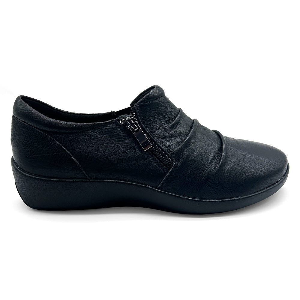 Scholl Orthaheel Women's Katina Black Natural Fit Footwear