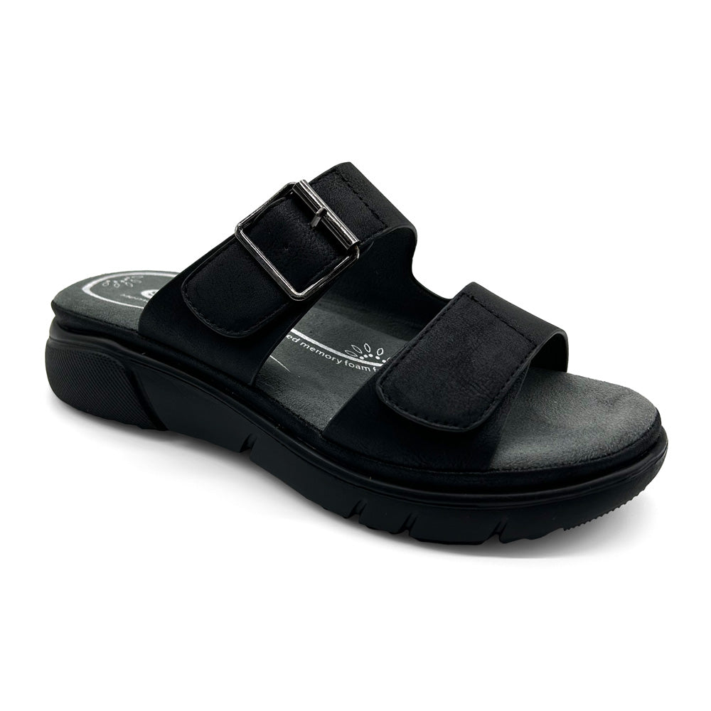 Scholl Orthaheel Women's Rage Black Natural Fit Footwear