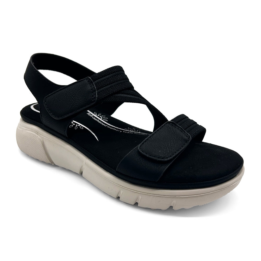 Scholl Orthaheel Women's Rampage Black/Black Natural Fit Footwear