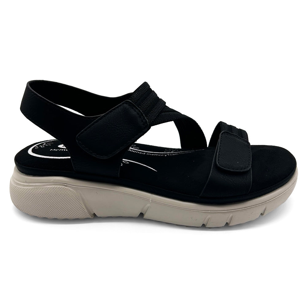 Scholl Orthaheel Women's Rampage Black/Black Natural Fit Footwear