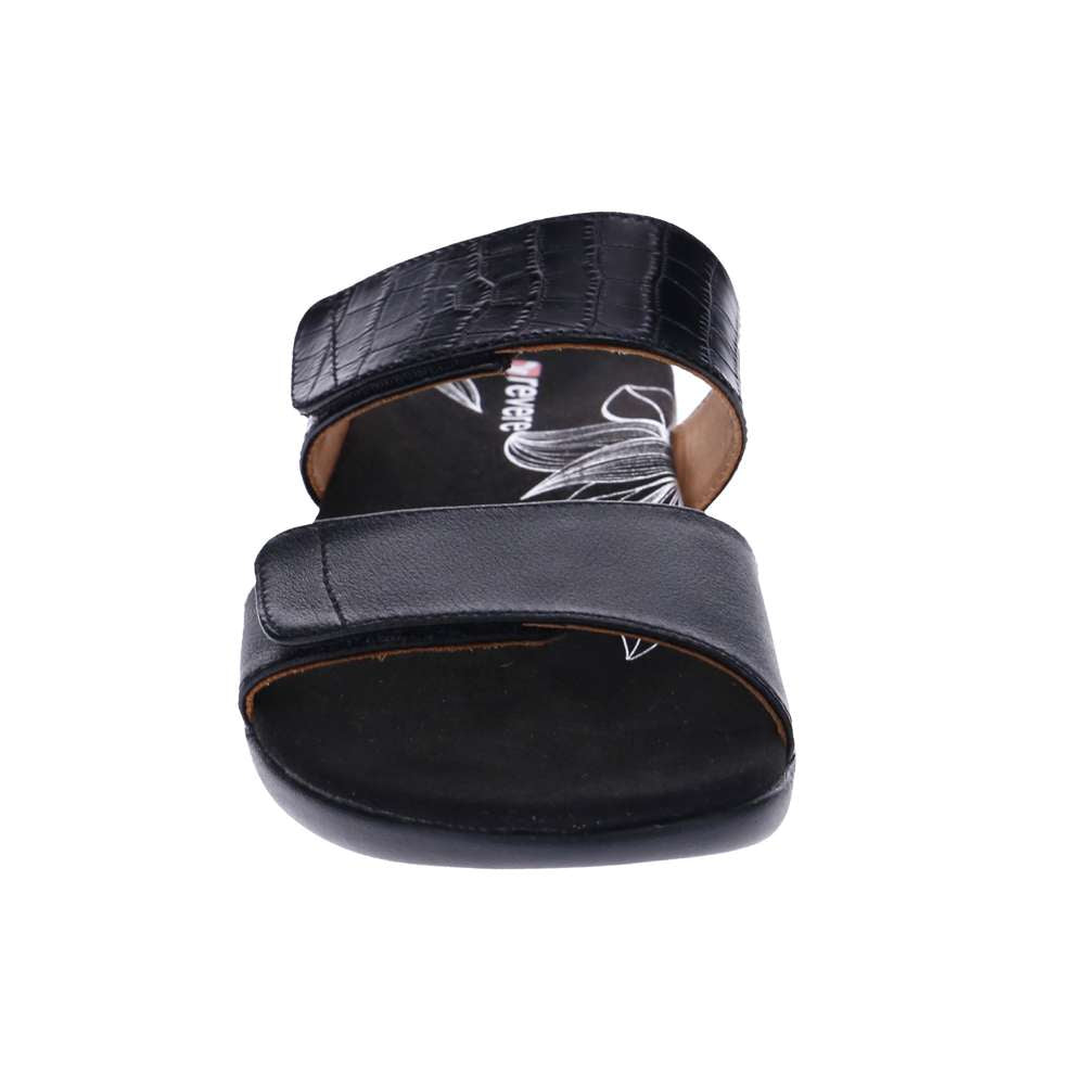 Seaside Slide - Black French/Croc