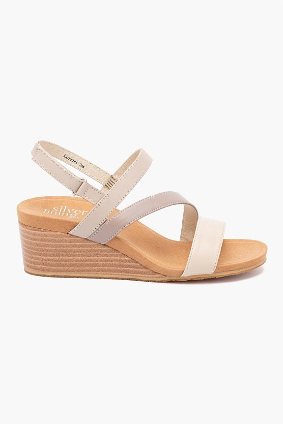Silver Lining Women's Lorelei Beige  Natural Fit Footwear