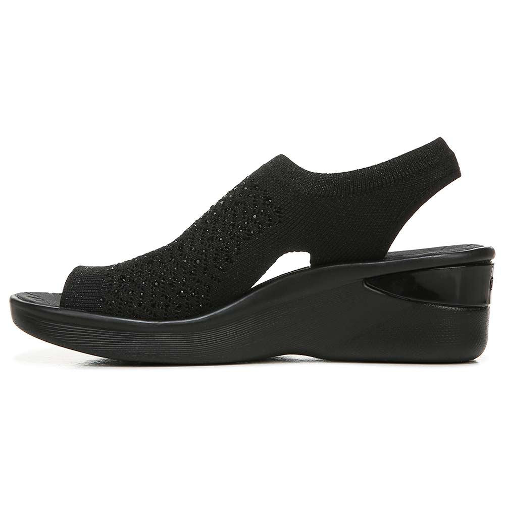 Star Bright Sandal - Black/Black