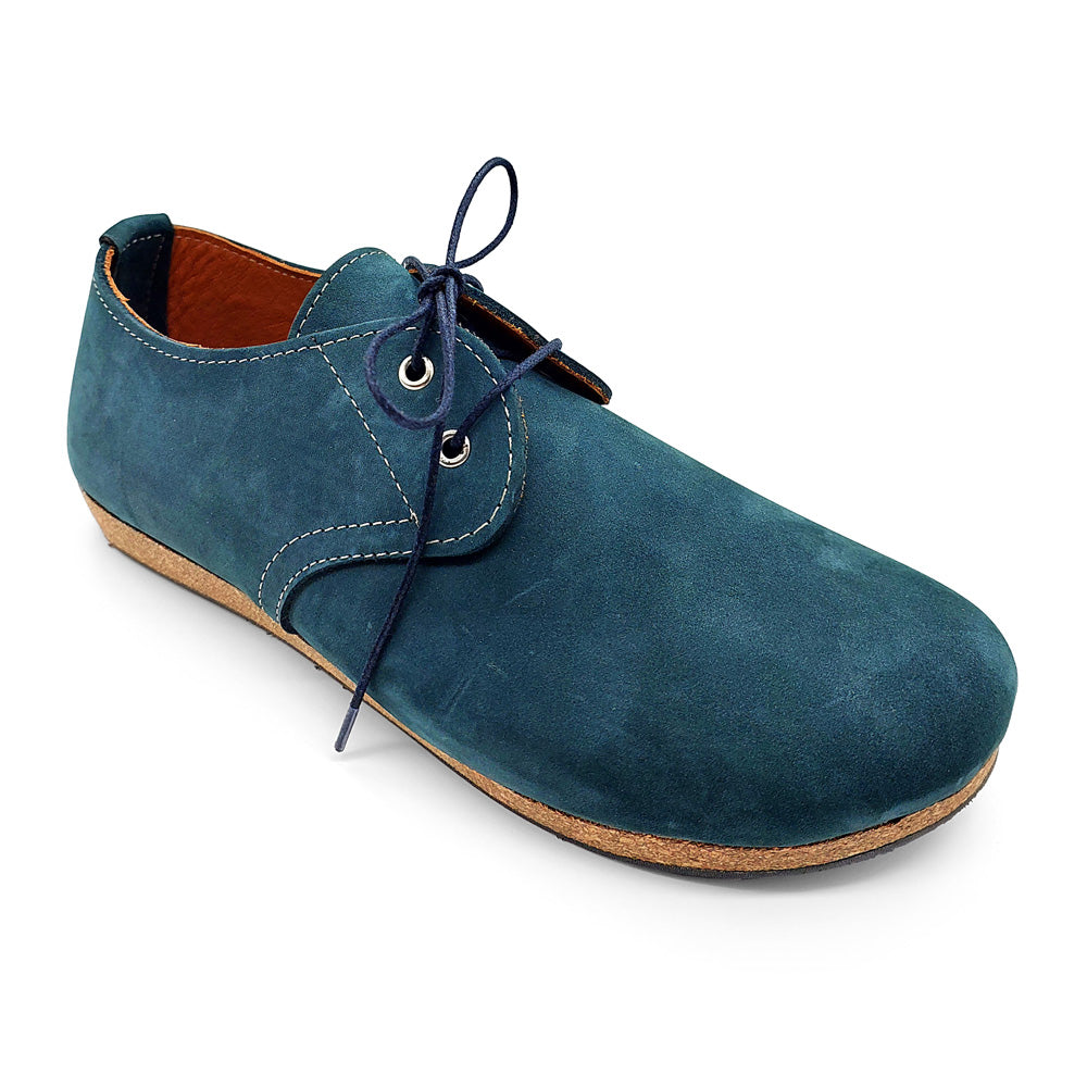 Thyme & Co Women's Tarka Navy Nubuck  Natural Fit Footwear