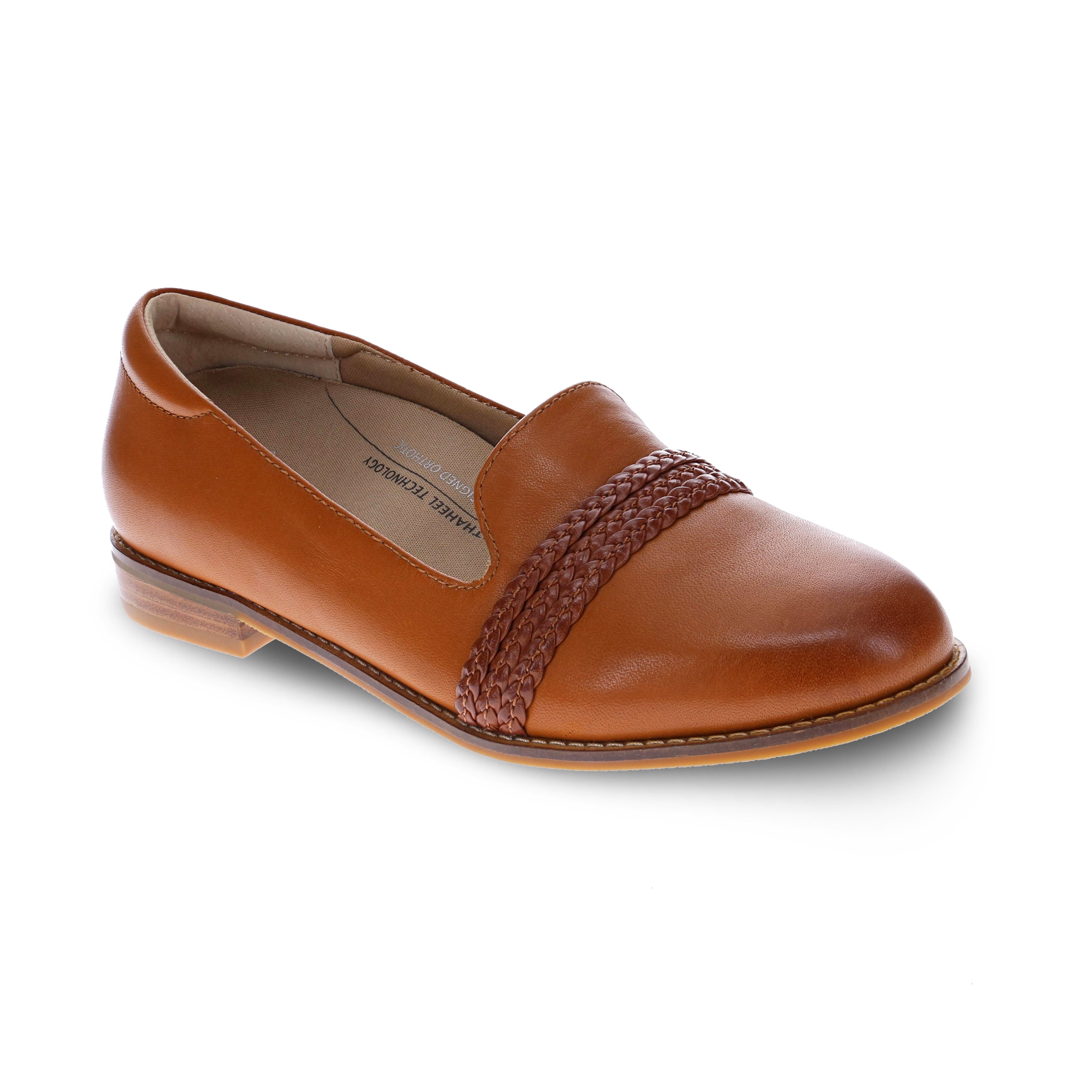 Scholl Orthaheel Women's Tribe Tan  Natural Fit Footwear
