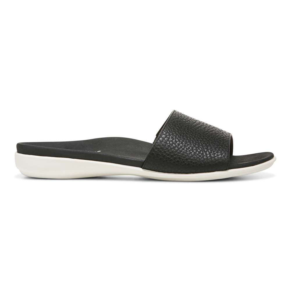 Val Slide - Black Tumble