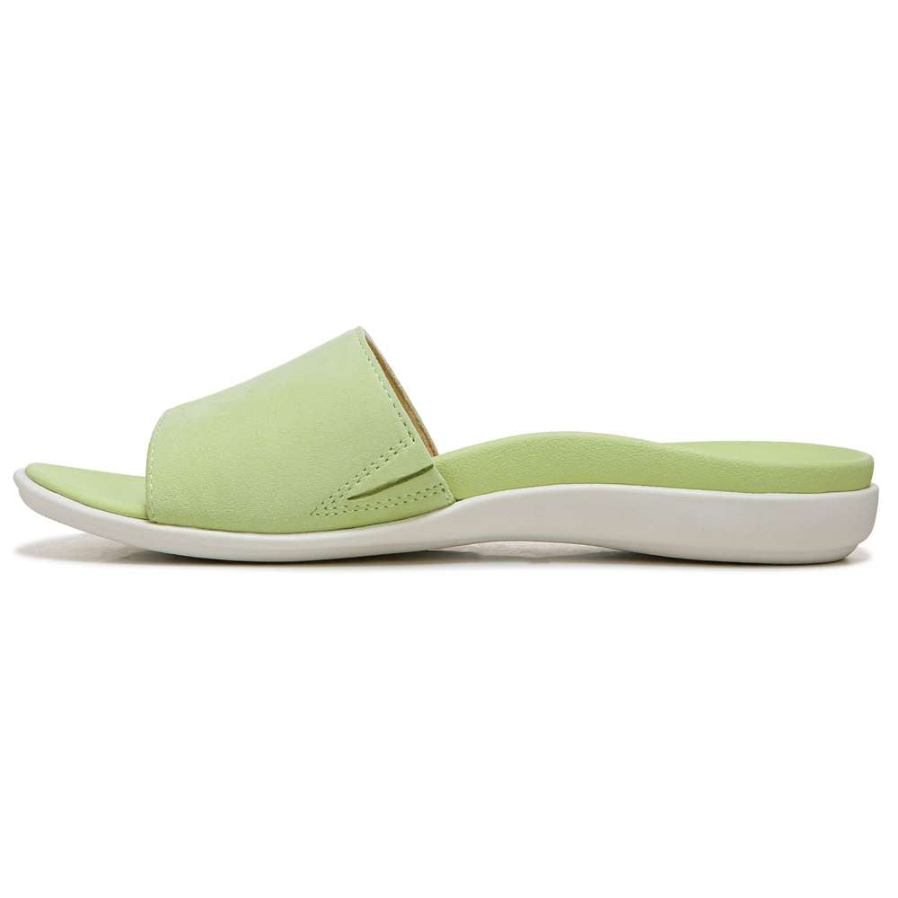 Val Slide - Pale Lime