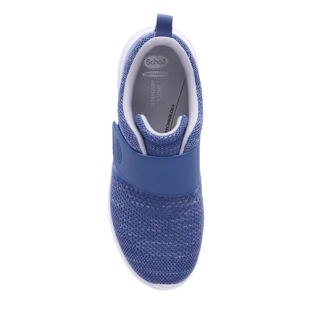 Valerie Velcro Sneaker - Navy