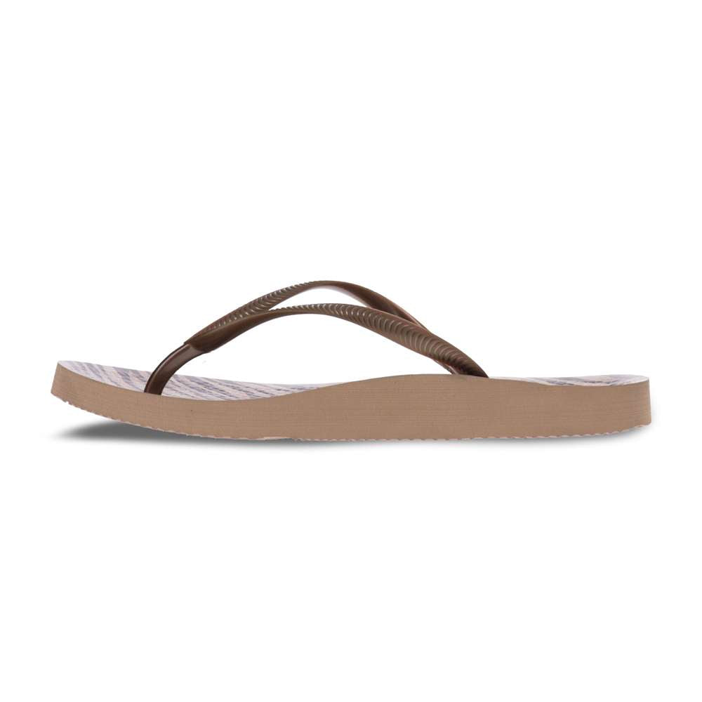 Venice Print Women's Toe Post Sandal - Tiger