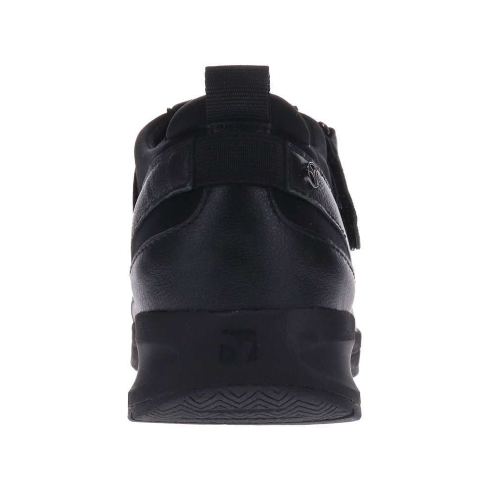 Virginia Adjustable Casual Sneaker - Black French