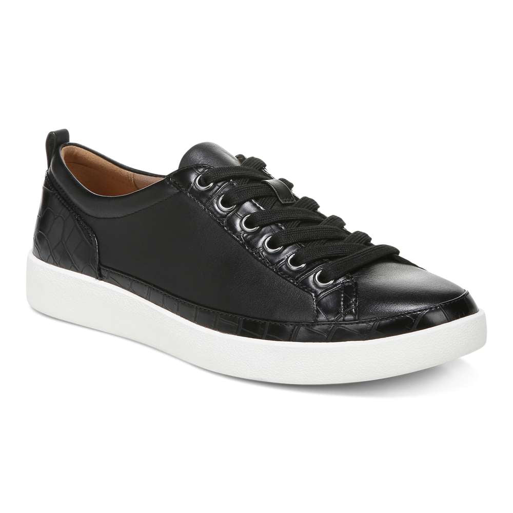 Winny Lace-Up Casual Sneaker - Black