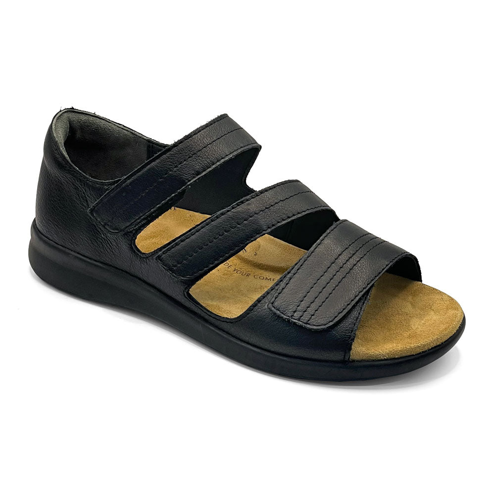 Ziera Women's XW-ZR Bardot Black/Black  Natural Fit Footwear