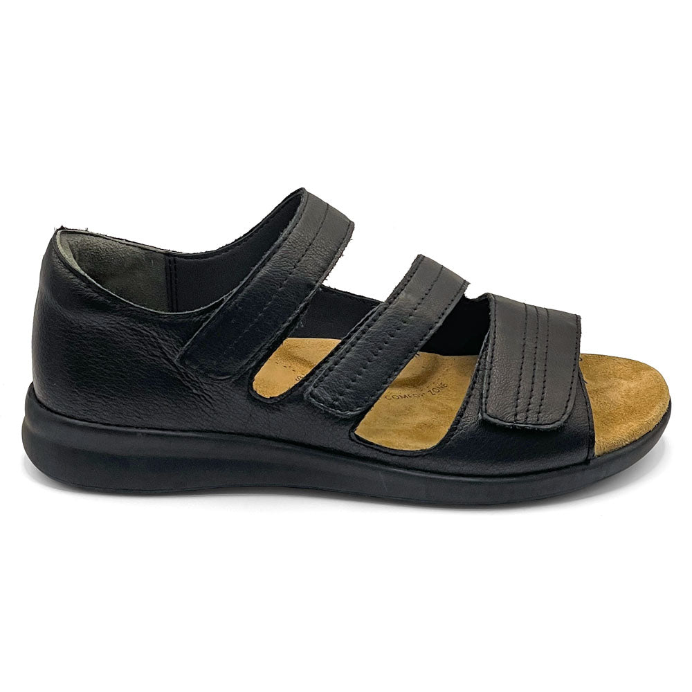 Ziera Women's XW-ZR Bardot Black/Black  Natural Fit Footwear