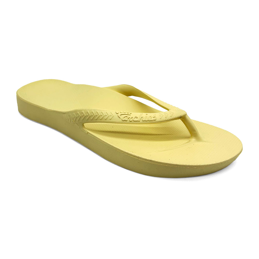 Archies Arch Support Thong Lemon