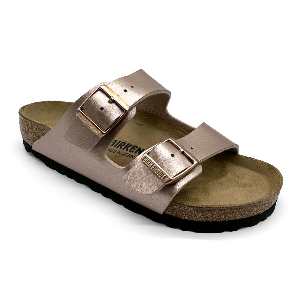 Birkenstock Arizona Birko Flor Copper Natural Fit Footwear