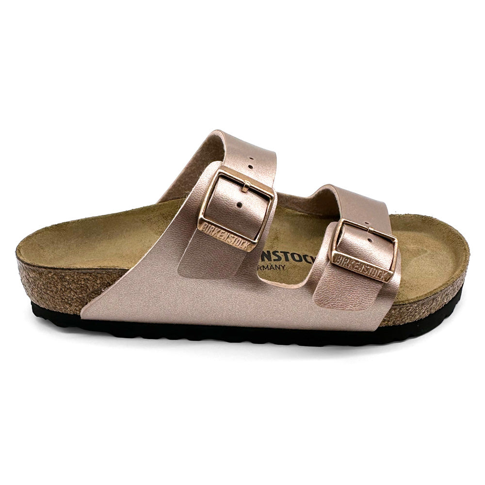 Birkenstock Arizona Birko Flor Copper Natural Fit Footwear