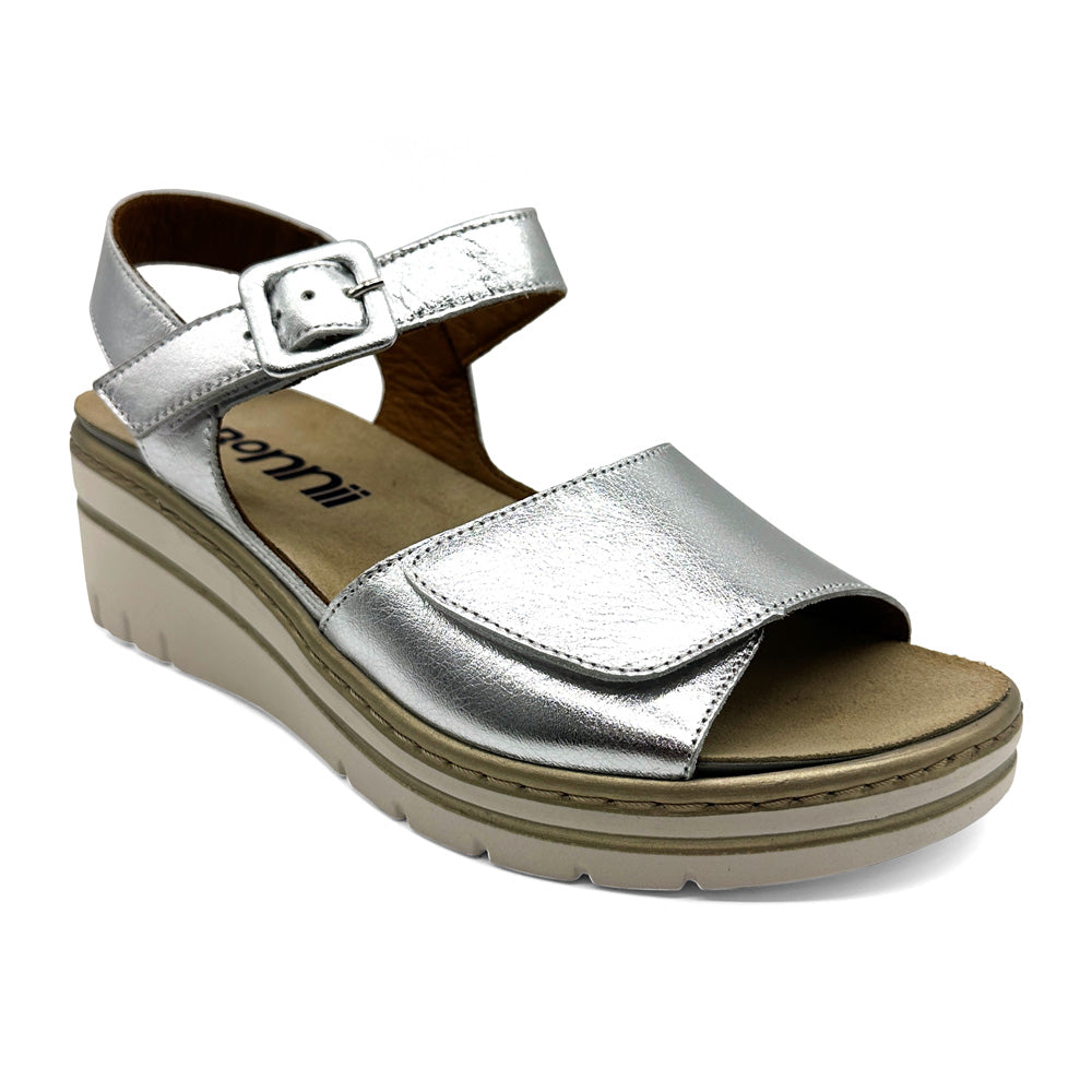 Bonnii Women's Gem Silver Metallic