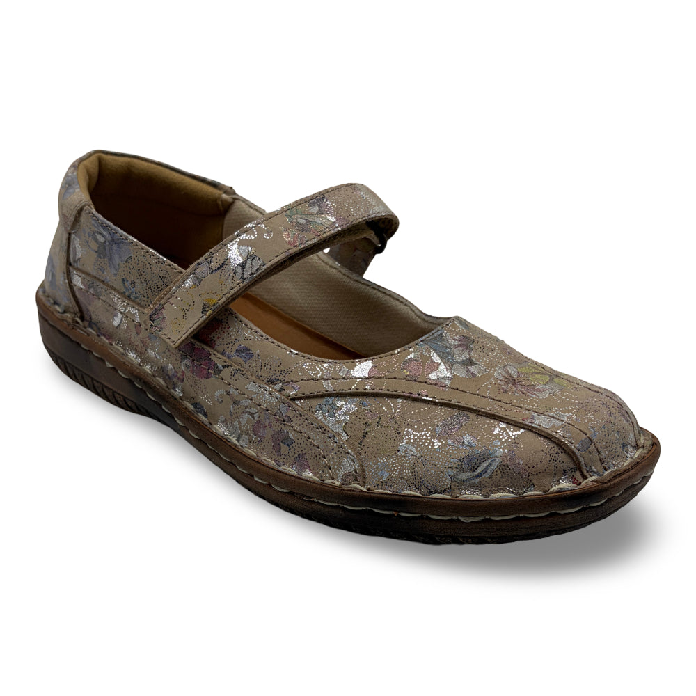 Cabello Women's 341-27P Beige Floral