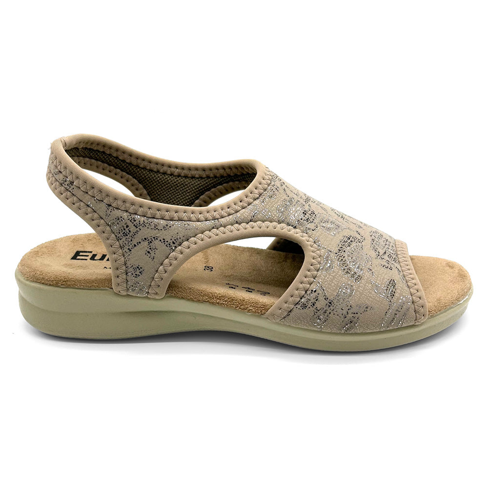 Cabello Women's Tuscany Beige Natural Fit Footwear