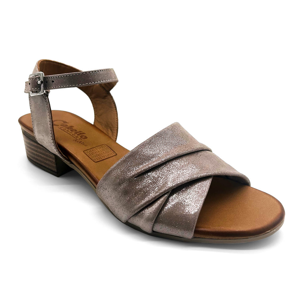 Cabello Women's Yenice Taupe Shimmer