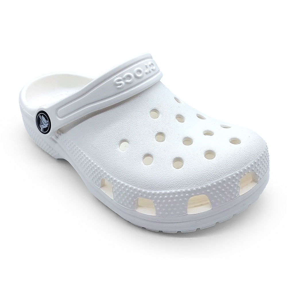 Crocs Unisex 10001-100 Classic Clog White Natural Fit Footwear