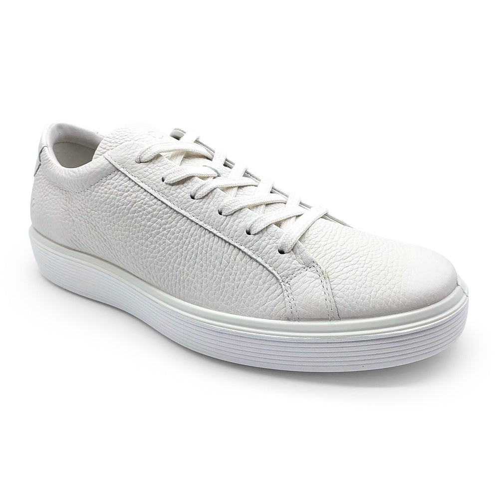 ECCO Men's Soft 60 White  Natural Fit Footwear