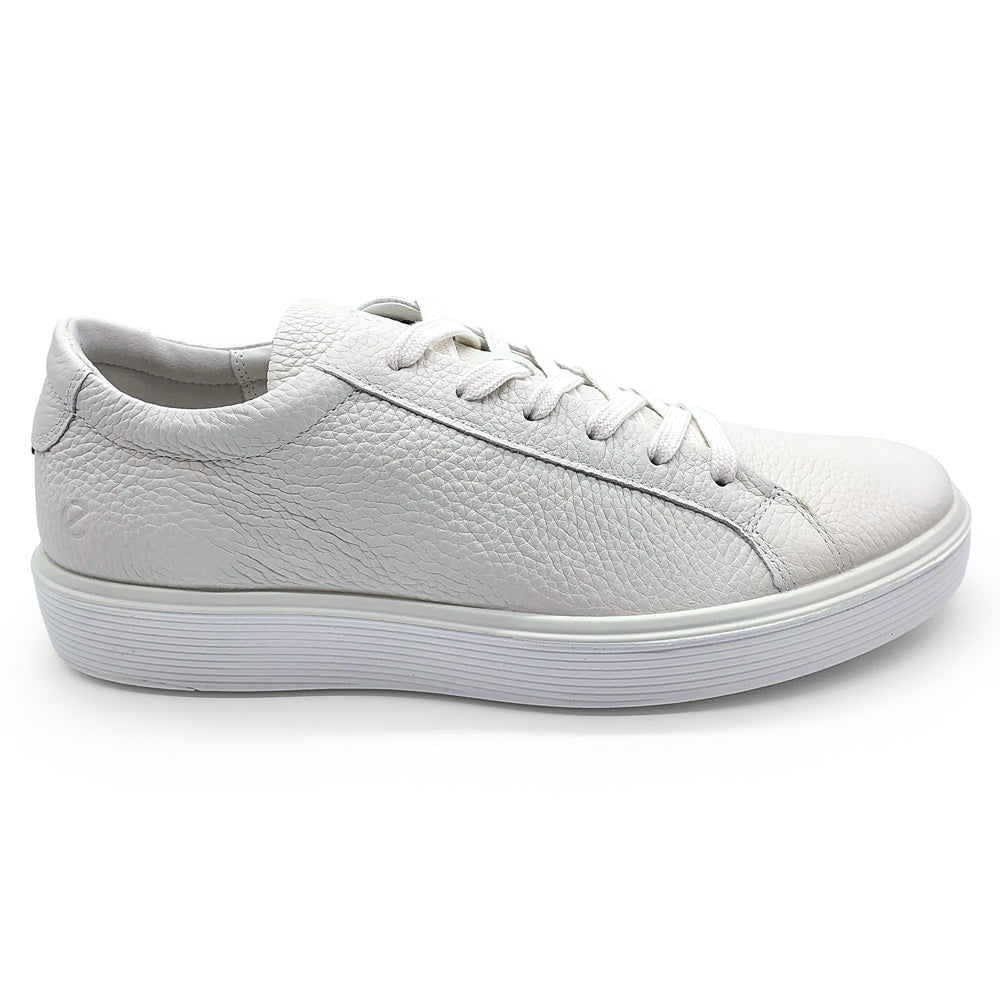 ECCO Men's Soft 60 White  Natural Fit Footwear