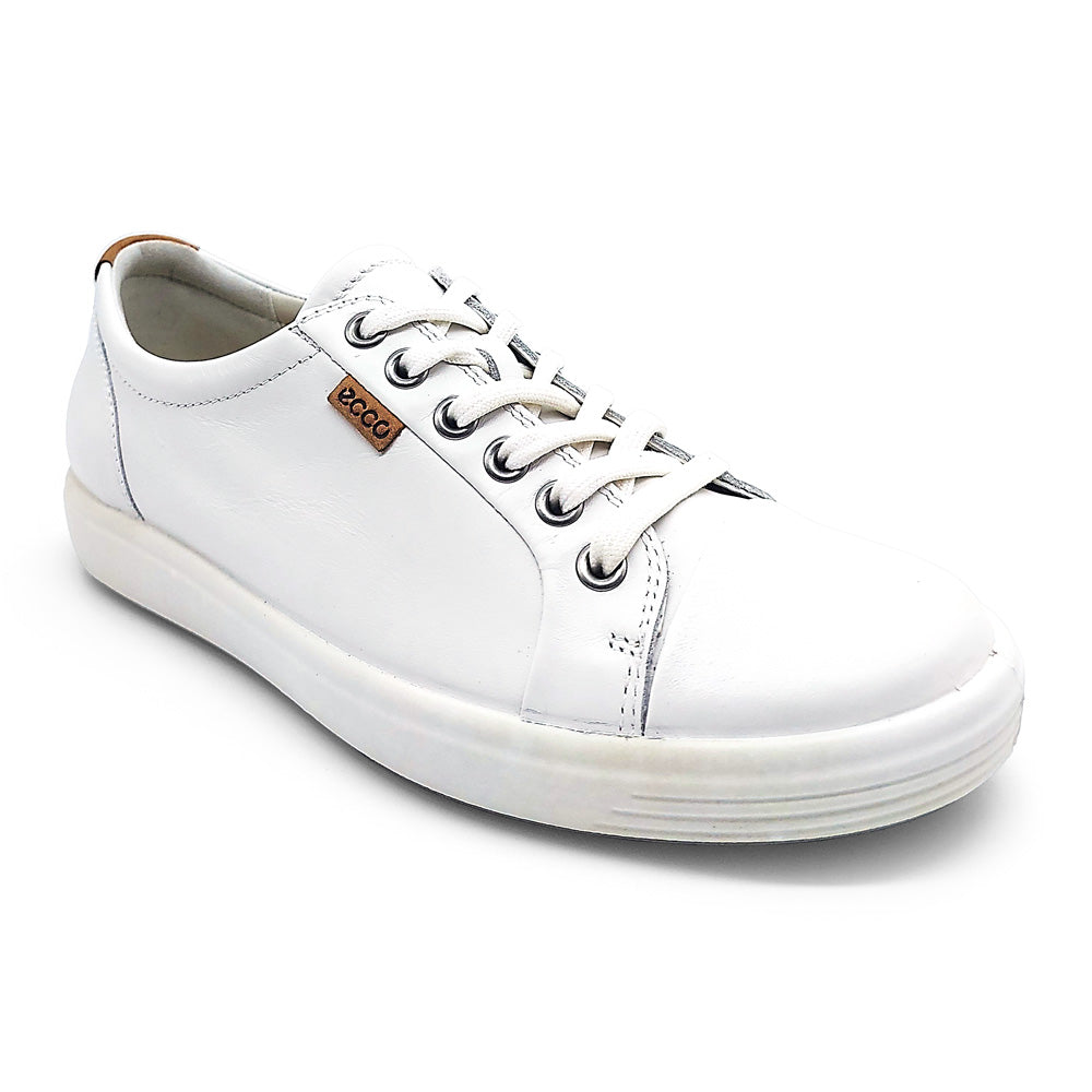 ECCO Women's Soft 7 White Droid Natural Fit Footwear