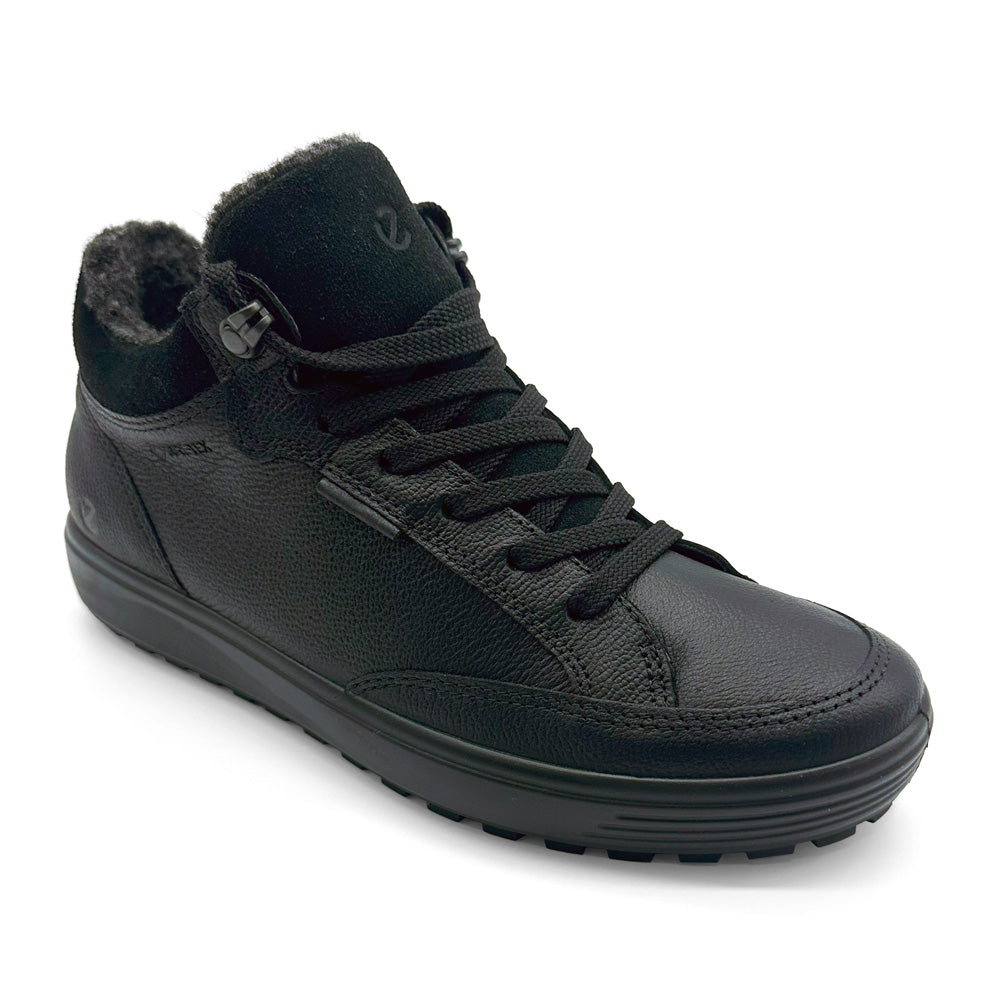 ECCO Women's Soft 7 Tred Black/Black Natural Fit Footwear