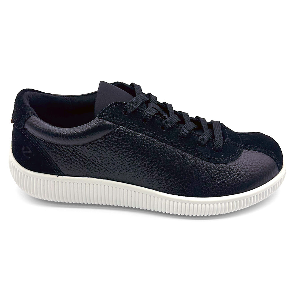 ECCO Women's Soft Zero Black/Black  Natural Fit Footwear