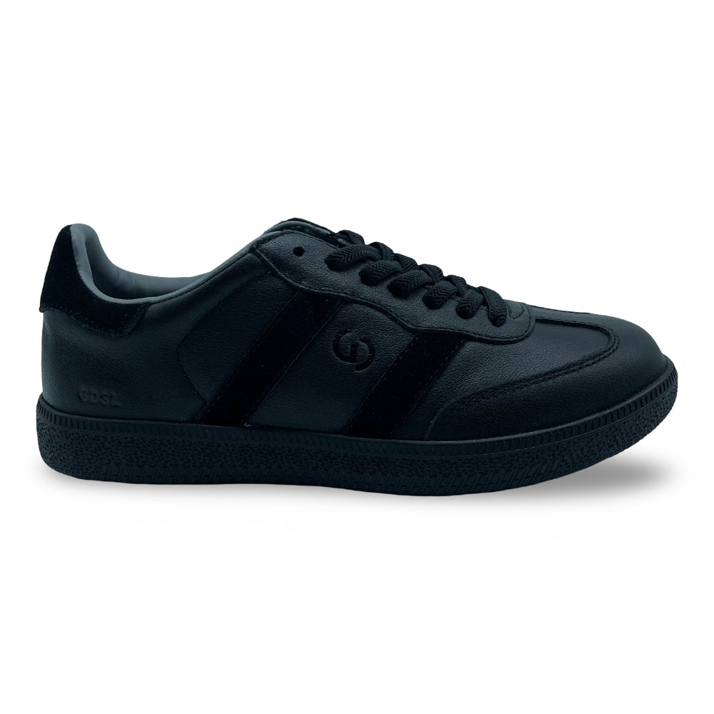 Goodsole Women's 2001 Parallel Black/Black Leather