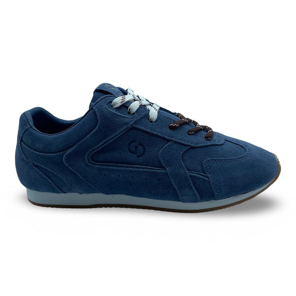 Goodsole Women's 3001 Balance Peacock Blue Suede