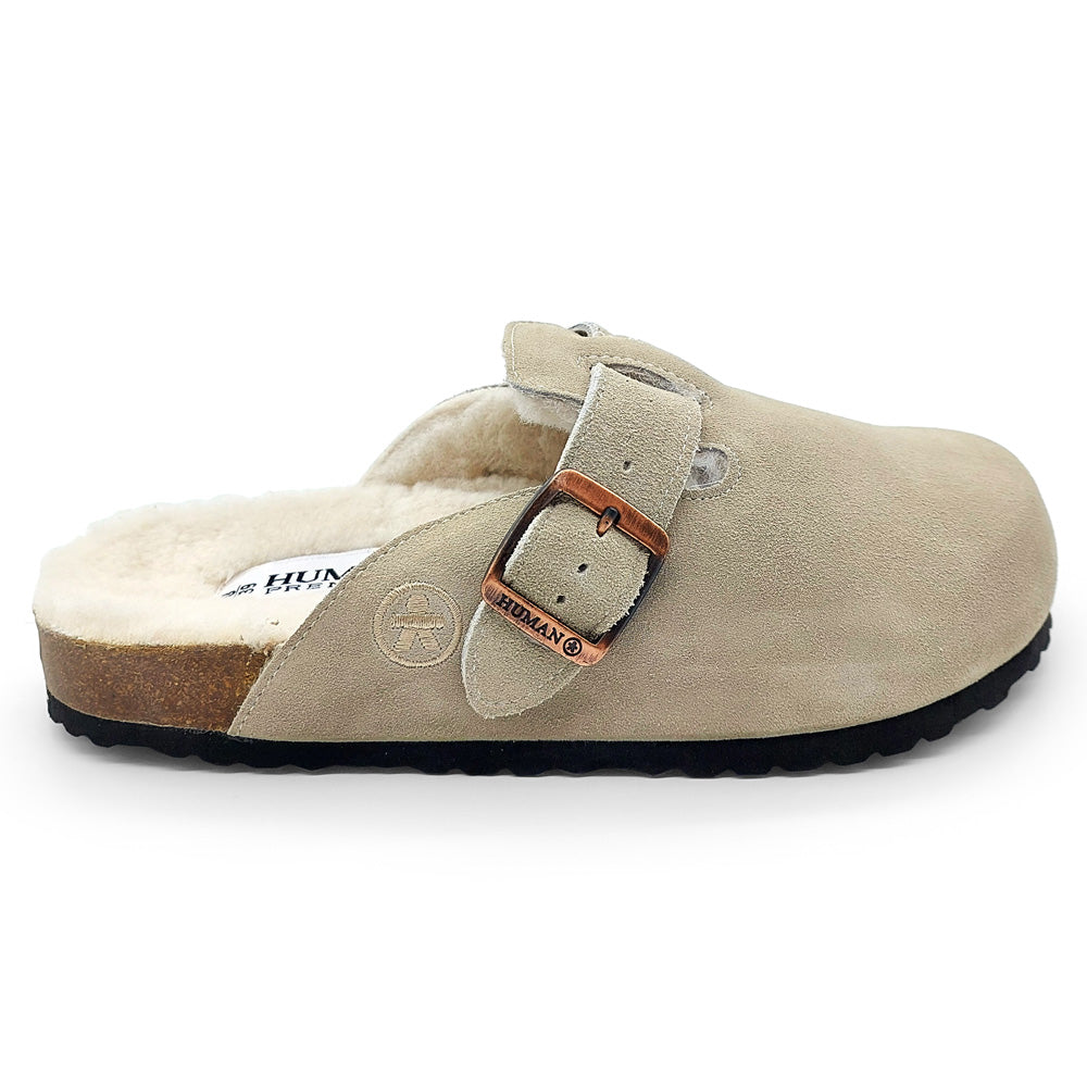 Human Women's Lego Sand Suede Natural Fit Footwear
