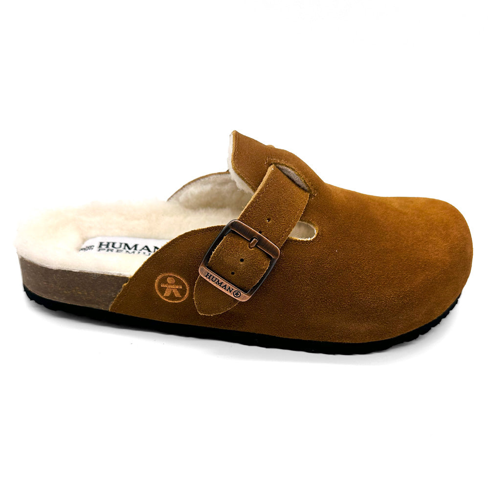 Human Women's Lego Tan Suede Natural Fit Footwear
