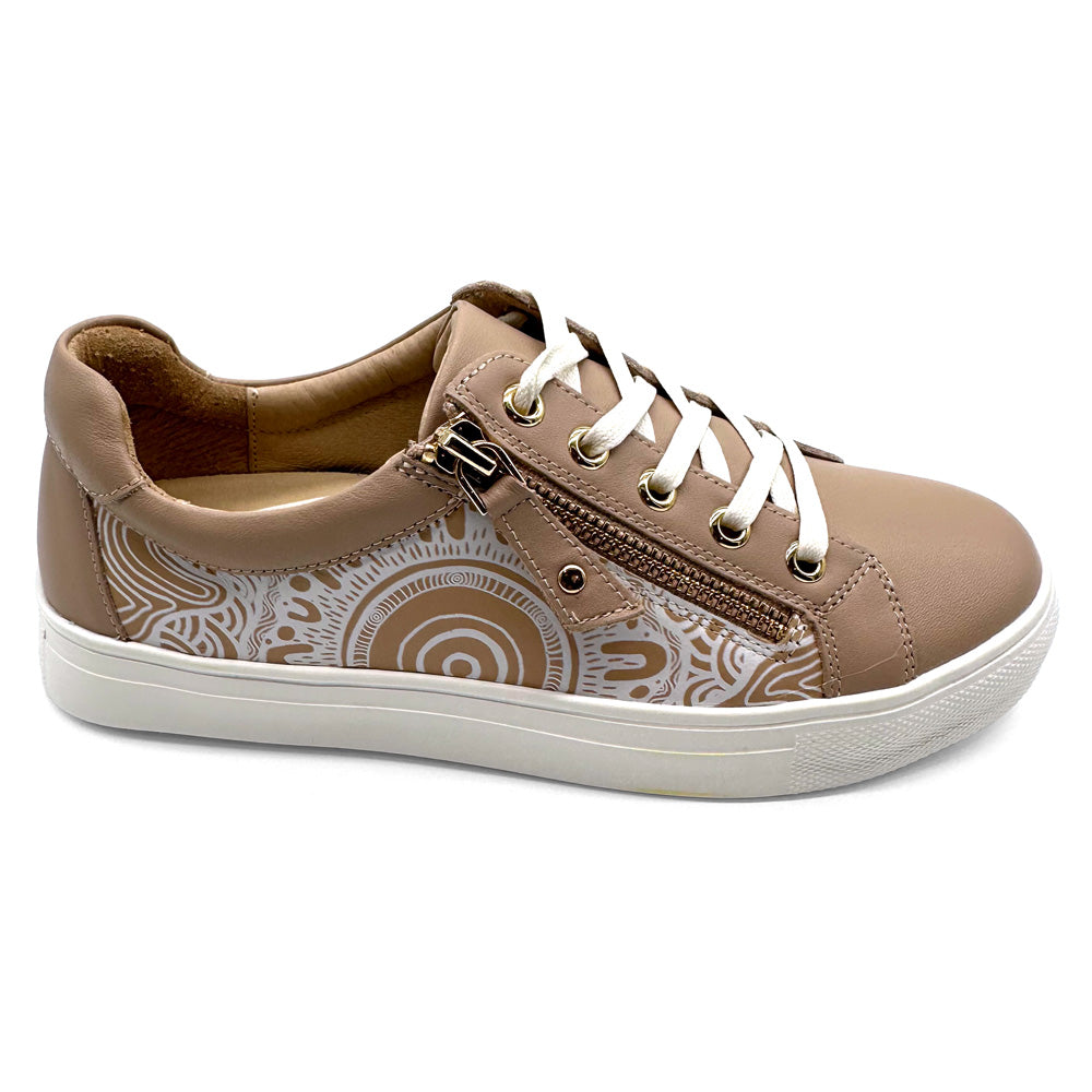 Klouds Cara Kard Combo Quairading Pink Natural Fit Footwear