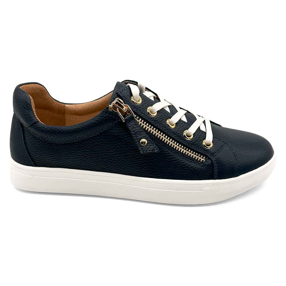 Klouds Women's Cara Pebble Navy  Natural Fit Footwear