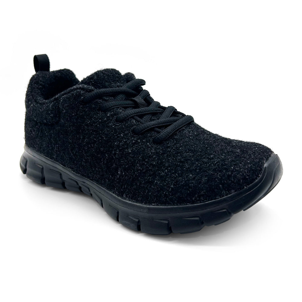 Klouds Women's Kross Sport Merino Black Natural Fit Footwear