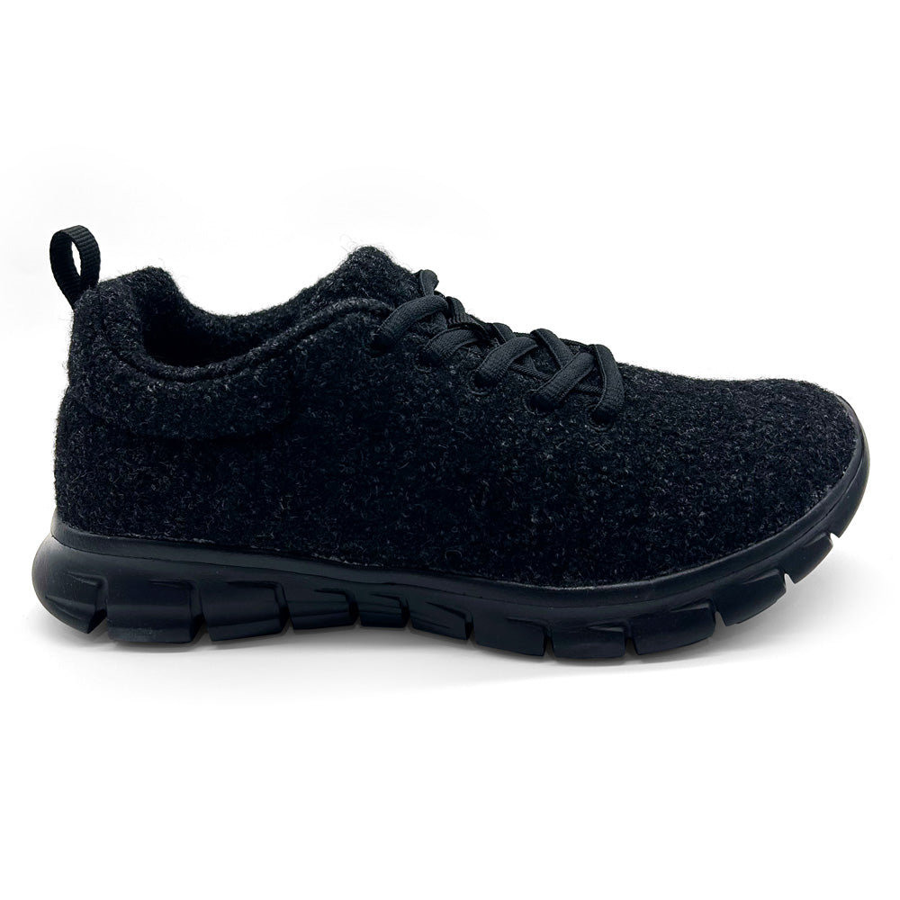 Klouds Women's Kross Sport Merino Black Natural Fit Footwear