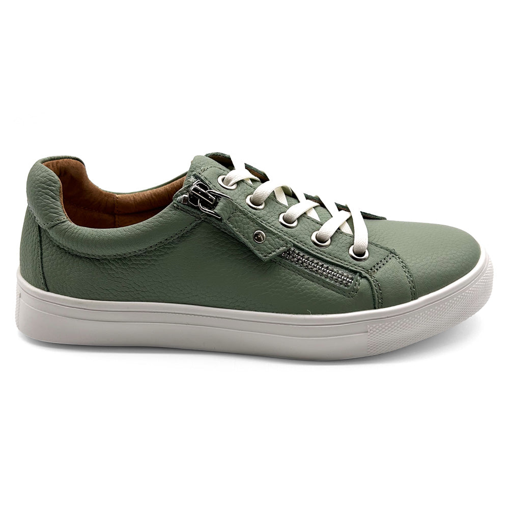 Klouds Women's Cara Pebble Sage  Natural Fit Footwear