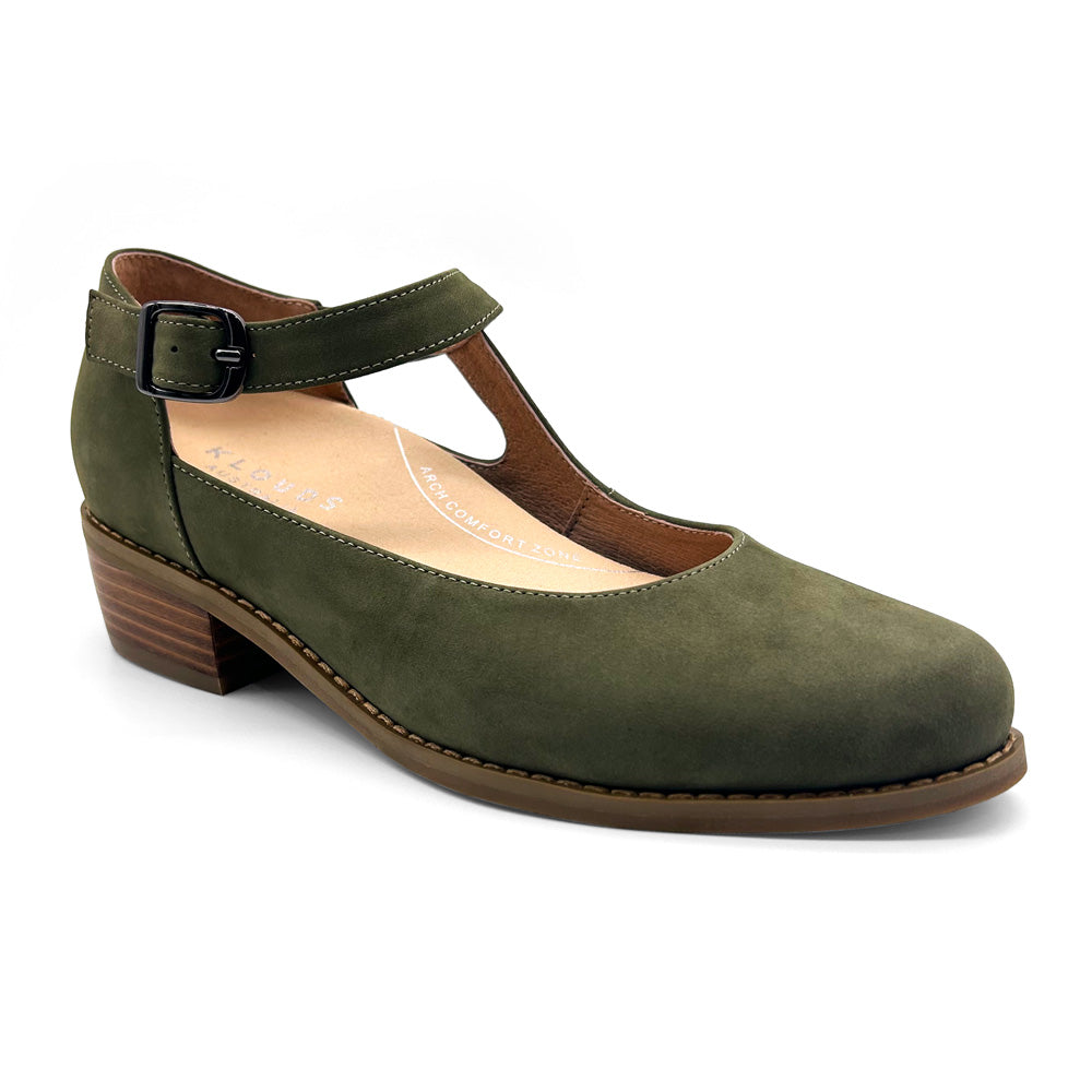 Klouds Women's Raven Khaki Nubuck