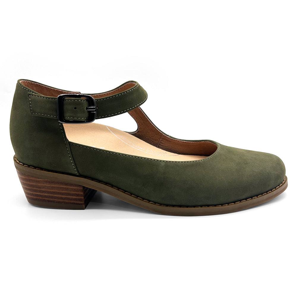 Klouds Women's Raven Khaki Nubuck