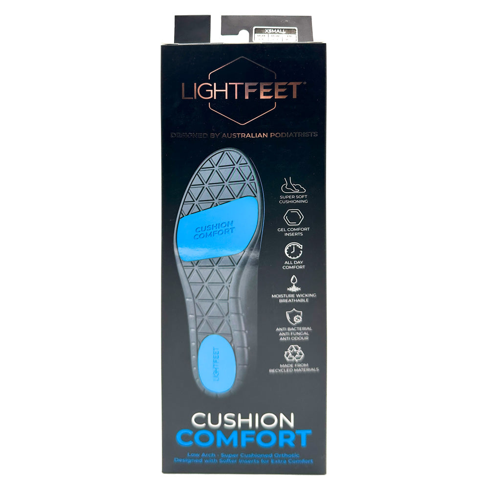 Lightfeet Cushion Comfort Insole  Natural Fit Footwear